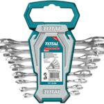 TOTAL DOUBLE OPEN END SPANNER SET 8PCS (THT102386)