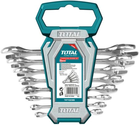 TOTAL DOUBLE OPEN END SPANNER SET 8PCS (THT102386)