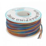 30 AWG Wrapping Wire 0.25mm 8-Wire Colored Wrapping (P/N B-30-1000) 300M