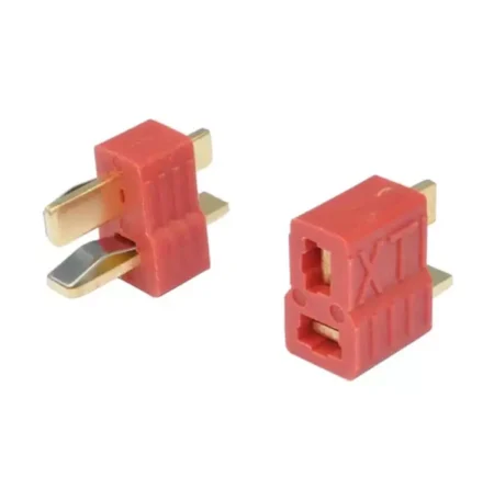 T-Style Nylon Battery Connector Male Female Pair (Deans Type)