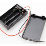 3 x 1.5V AA Battery Holder With Cover And On/Off Switch