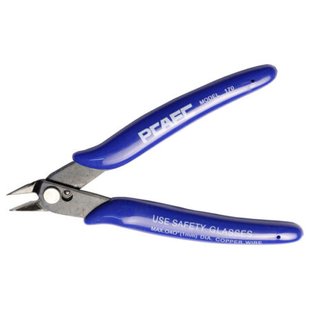 Wire Cutters PCAFC Model 170 Diagonal Pliers Clamp Hand Mini Snips Stainless Steel Nipper Trimmer Tools Blue