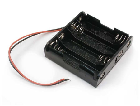 4 x 1.5V AA Battery Holder Without Cover