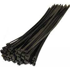 Tie Wrap Size (2.5x 100mm) 100pcs Black