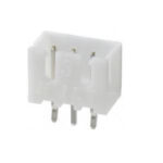 JST Connector 2.54mm Pitch 3 pin XH2.54 Polarized Male on PCB XH-3A