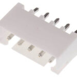 JST Connector 2.54mm Pitch 5 pin XH2.54 Polarized Male on PCB XH-5A