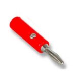Banana Plug 4 mm Male Red Color