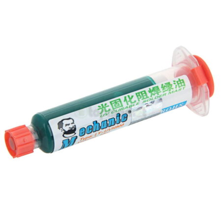 Mechanic UV Curable Solder Mask Green UV Mask 10mL