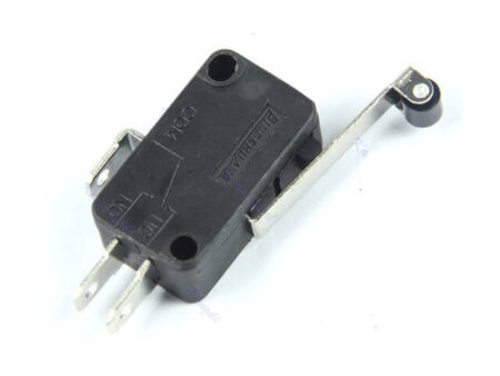Limit Switch long Arm With Roller Wheel 28 x 15.5 x 9.5 mm 250vAc 15A