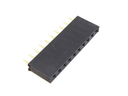 2.54mm 1×10 Pin Header Female Single Row Header Strip