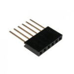 11mm Long 2.54mm 1×6 Pin Header Female Single Row Header Strip