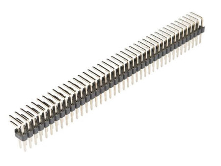 2.54mm 2×40 Pin Header Male Double Row Right Angle Short Header Strip
