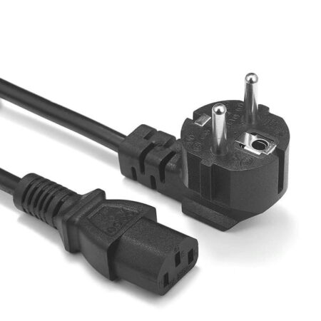 Ac Power Cord Cable General Purpose 150cm Black