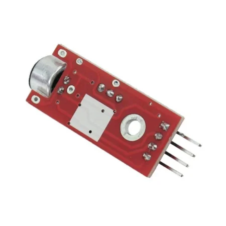 Sound Detection Module Sensor for Intelligent Vehicle Compatible With Arduino 4pin (Red)
