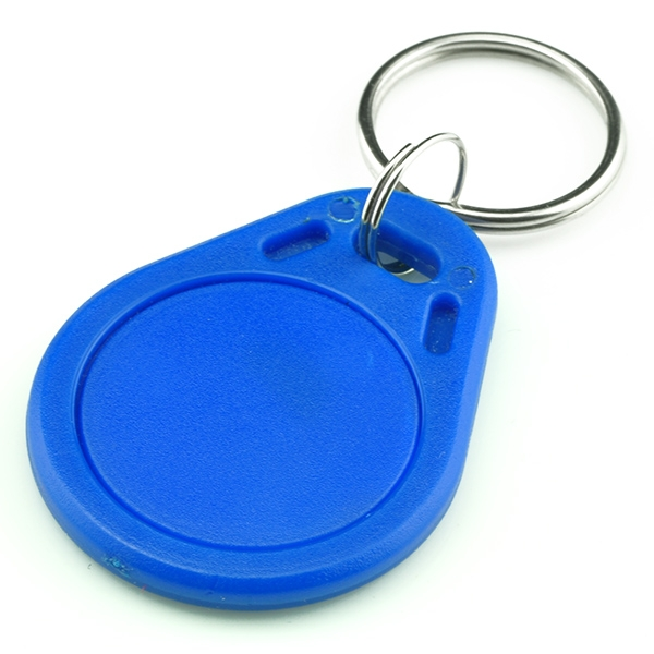 RFID Eye Key Tag 125 kHz Blue 43.7×30.5×5.3mm