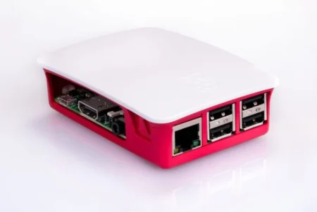 Raspberry Pi 3 Case of Raspberry Pi 3 Model B and B+ (Red-White)
