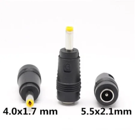 DC power Socket Converter 5.5*2.1mm DC Jack to 4.0*1.7mm 1pcs