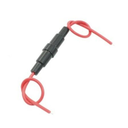 Inline Fuse Holder with Wires