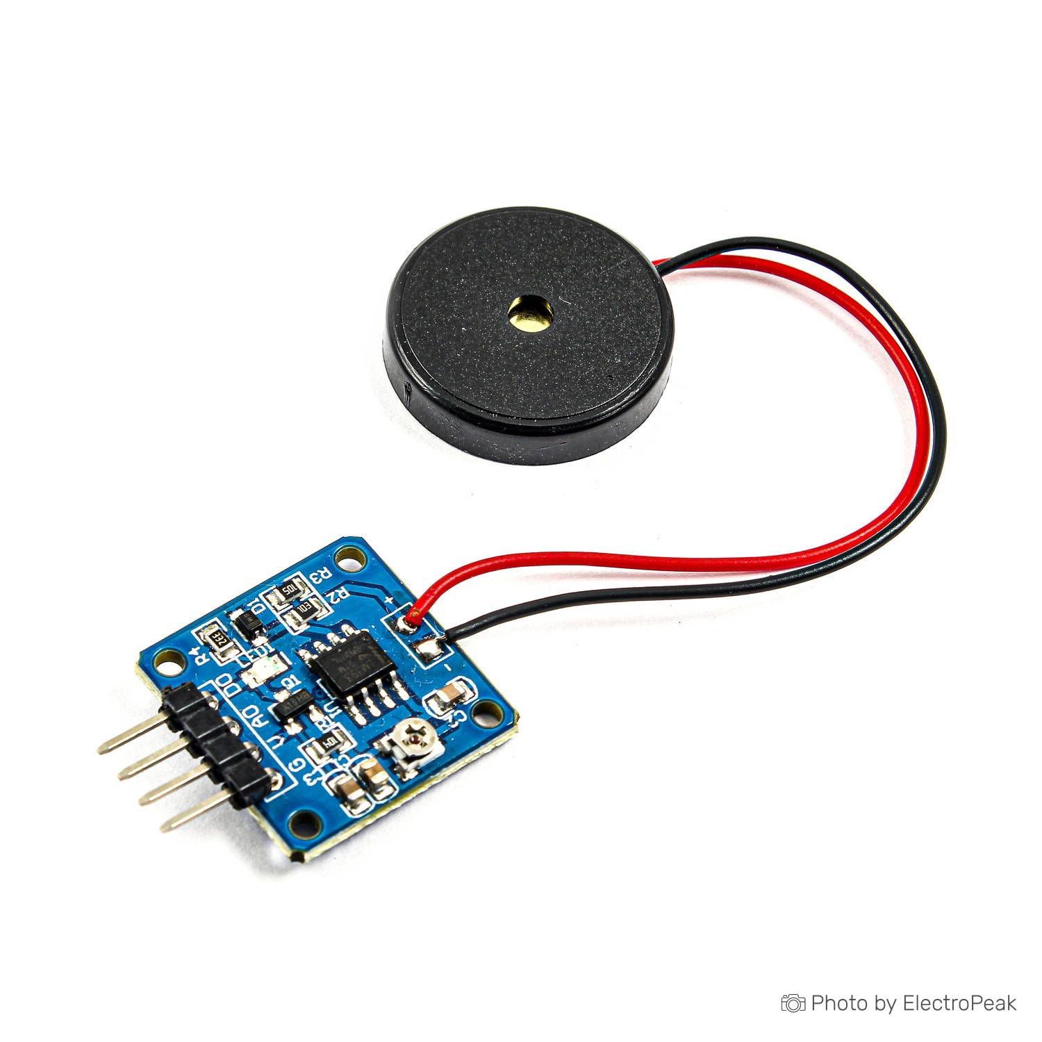 Piezoelectric Shock Tap Sensor Vibration Switch Module