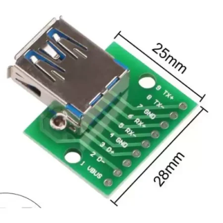 USB 3.0 Female Mother Head DIP Board module