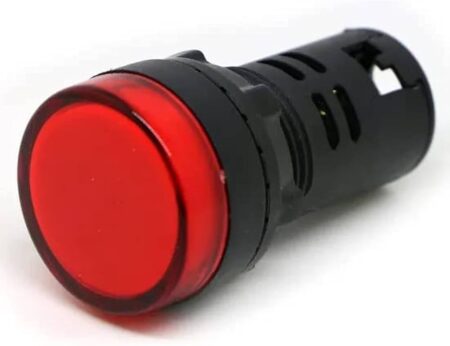 LED Indicator Pilot Light AD22-22DS AC 220V 20mA RED