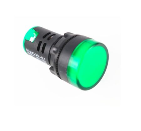 LED Indicator Pilot Light AD16-22DS AC 220V 20mA Green