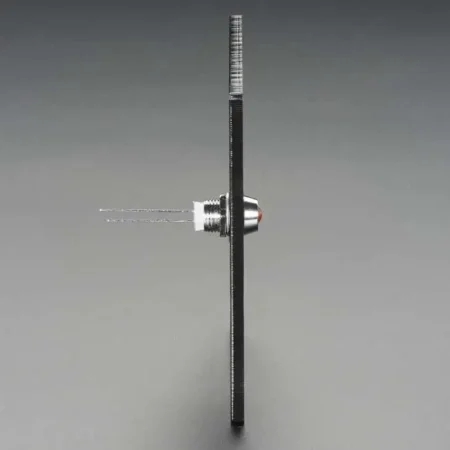 LED Holder silver Metal 5mm 1pcs
