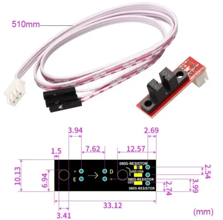 Optical Endstop Light Control Limit Optical Switch