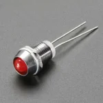 LED Holder silver Metal 5mm 1pcs