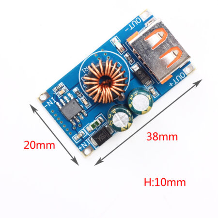 USB DC Step-Down Module 12V 24V To QC2.0 QC3.0 Fast Charge Mobile Phone Quick Charger
