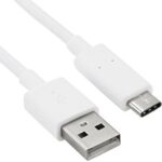 USB Type C Cable Charger/Data Cable 90CM White 2.4A