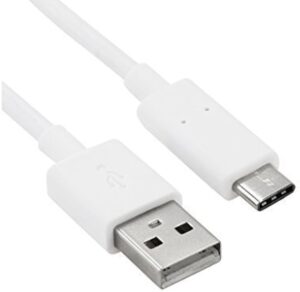 USB Type C Cable Charger/Data Cable 90CM White 2.4A