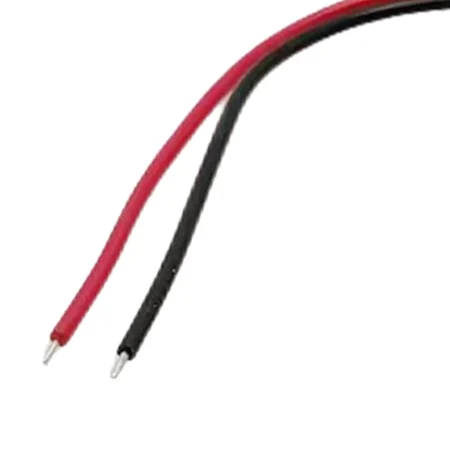 Waterproof USB Type-C Female 2-Pin Socket Connector with Wire 10cm – Black / White
