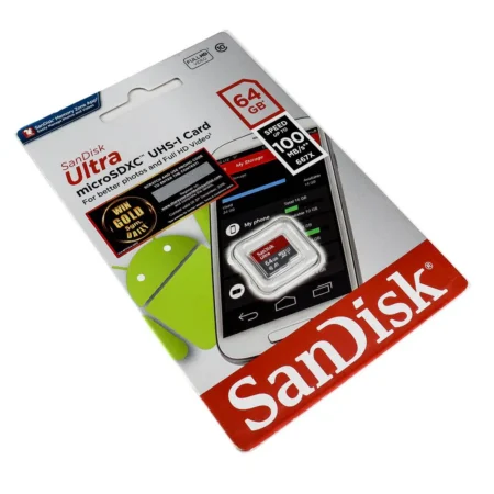 SanDisk MicroSD Card With Raspberry Pi OS (Raspbian) 64GB