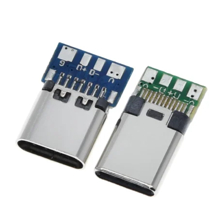 USB 3.1 Type-C Connector 4 Pins Male / Female Socket PCB Board