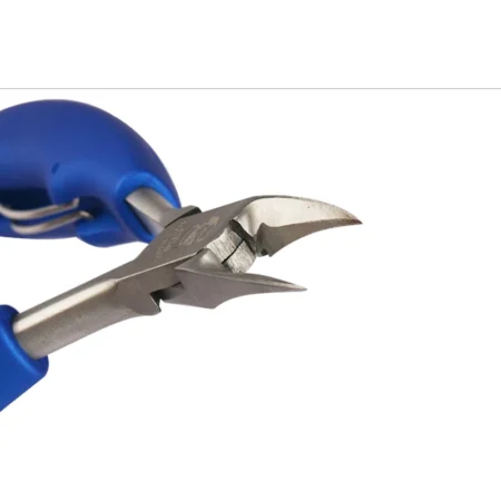 Diagonal Pliers Double Spring Design Soft Cutting Electronic Pliers Wires (Multi color)