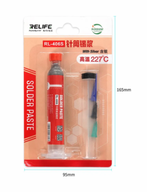 RELIFE lead-free high temperature solder paste RL-406S 227 degrees