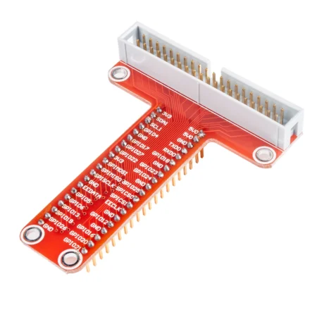 40 Pin Red GPIO Extension Board for Raspberry Pi with Cable