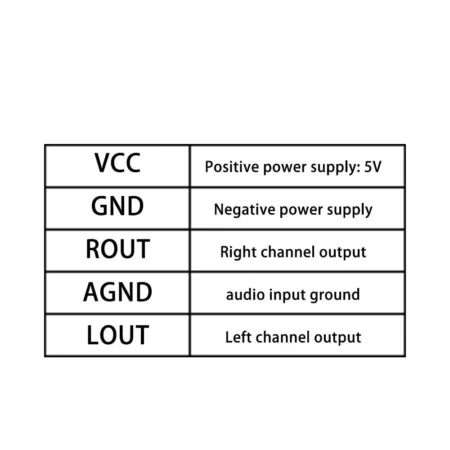 CA-6928 3.3V-8V Bluetooth Modlue Sound Dual Digital Audio Amplifier Module Board 5.0BT Bluetooth Module