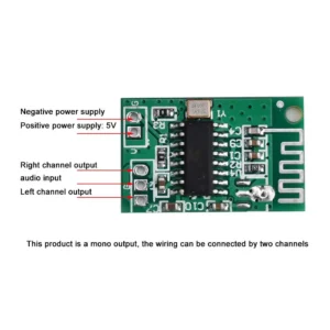 CA-6928 3.3V-8V Bluetooth Modlue Sound Dual Digital Audio Amplifier Module Board 5.0BT Bluetooth Module