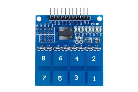 TTP226 8-way Capacitive Touch Switch Module