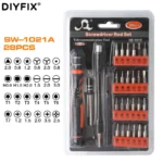 28 in 1 Multi-Function Screwdriver Bit Set SW-1021A For Mobile Phone Household Disassemble Opening Repair Tools