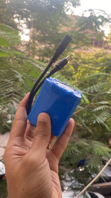 12.6V 3Ah Rechargeable Battery – Rechargeable Li-ion Battery (Made in Egypt)