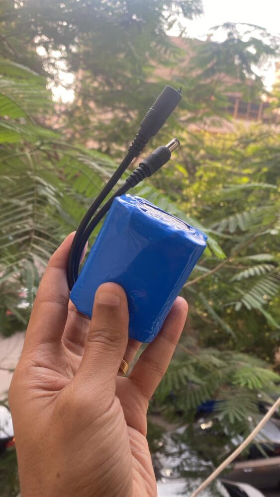 12.6V 3Ah Rechargeable Battery – Rechargeable Li-ion Battery (Made in Egypt)