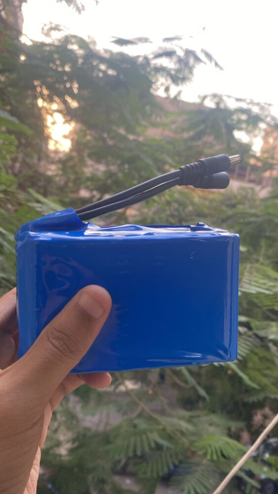 12.6V 15Ah Rechargeable Battery – Rechargeable Li-ion Battery 11.1V 12V 12.6V 15000mAh (Made in Egypt)