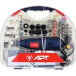 APT DW06412 135W Variable Speed Mini Craft Rotary Tool Kit – 192 Accessories