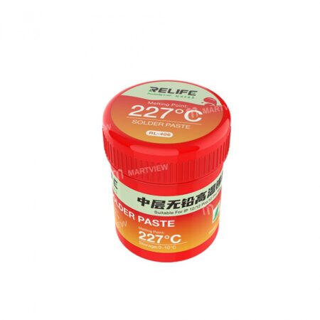 Relife RL-406 227°C 40g High-temperature Lead-free Solder Paste Middle Layer Tin Planting