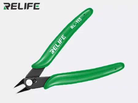Relife RL-113 5-inch Precision Diagonal Cutting Pliers for Cutting Wire / Insulating Sleeve / Tape