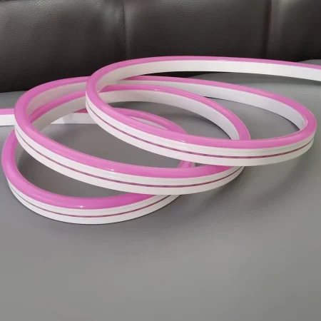 5M Neon Light Dance Party Decor Light Neon LED Lamp Flexible EL Wire Rope Tube Waterproof LED Strip pink