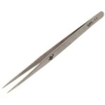 M&R Anti-static Straight Tweezers MR-11 14cm